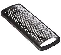 KAI Michel Bras accesorio intercambiable No. 2, fino para rallador micro KAI, cepillo negro de acero inoxidable y plástico - Superficie de rallado 15,4 cm / Mango 11,5 cm
