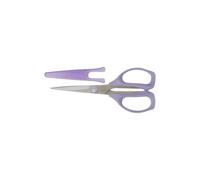 KAI N3160SE - Tijeras de patchwork de 16 cm. Punta recta y filo dentado. Acero al carbono. Diestros. Lilac 16 cm
