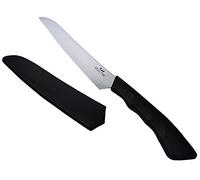 KAI Select Cuchillo para frutas con funda de plástico y mango de plástico - Acero inoxidable SUS420J2 - Longitud de hoja 12 cm, longitud total 23,5 cm - Cuchillo multiusos para pelar y frutas