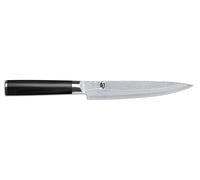 KAI Shun Cuchillo japonés para carne Classic 18 cm Damasco 32 capas Mango Pakka