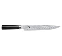 KAI Cuchillo japonés para jamón Shun Classic – Hoja 23 cm, Damasco 32 capas VG-MAX, Mango Pakka