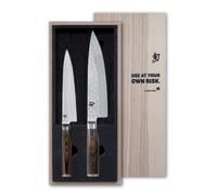 KAI Juego de cuchillos Kai Shun Premier Tim Mälzer 2 piezas Damasco TDMS-220