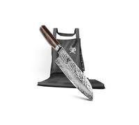 KAI Shun Premier Tim Mälzer TDM1702-W24 Santoku - Set de regalo (18 cm, delantal de cocina), color gris