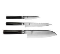 KAI Shun Santoku 3 tlg. Messer-Set - schwarz