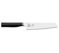 KAI Tim Mälzer Kamagata cuchillo japonés multiusos 15,0 cm longitud de la hoja - acero inoxidable 4116 forjado - 56 (±1) HRC - mango de POM pulido - cuchillo universal - Hecho en Japón