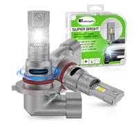 KaiDengZhe 9005 LED Bombilla para Faros, 2 PCS Nueva Actualización 20000LM Tamaño 1:1 Bombilla 9005 HB3 LED 6000K 70W Kit de Conversión de Luce Alta/Baja para Automóvil Súper Brillante Plug and Play