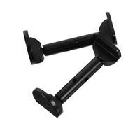 KAILIKETIY 2 Tornillos de Repuesto para Mentonera de Violín, Metal Negro, Rosca Doble, Ajuste 3/4 y 4/4, para Mantenimiento y Actuación