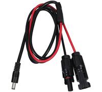 KAILIKETIY Cable Conexión para Paneles Adaptador Solar con a de Dc5525 Conector Conversión 5,5 Mm Compatible Ac36 Solares Sistemas de Energía y