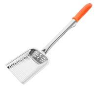 KAILIKETIY Cuchara Recoger Grasa Malla Fina Espumadera de Acero Inoxidable y Mango para Filtrar Aceite en Cocina Profesional