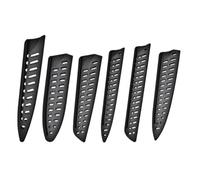 KAILIKETIY Fundas Protectoras de Plástico para Protección contra Abrasiones en Cocina Juego de 6 Prácticas y Resistentes para Cuchillos de Chef Japoneses y Profesionales