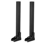 KAILIKETIY Patas de Sofá Cama Soportes Modernos de Acero Negro Plegables Bisagras Autoblocantes y Diseño Estable Pack de 2 Piezas para Proyectos de Bricolaje Hogar