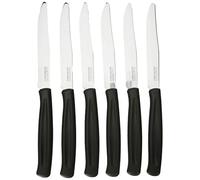 Fiskars Cuchillos para carne KDN041806L, acero inoxidable, marrón, 28x10x2 cm, 6 unidades