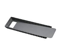 Kaiser Backform Molde para horno 637457 rectangular fondo desmontable 35x13 cm gris