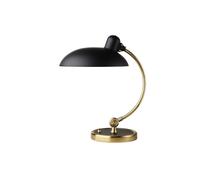 Kaiser Idell 6631 Luxus Lámpara de Mesa Negro Mate Y Latón - Edición Limitada