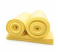 KAIYUEMAOYI Luffa Vegetal para Cocina, Estropajo Fibra Vegetal Absorbente Aceite, para Fregar, Amarillo Paja, 5 metros_Corte Libre 25 piezas
