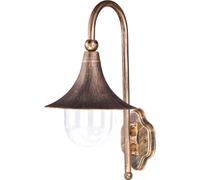 Kaja Boston lámpara de pared para exteriores 1x60 W negro-oro K-8125CZARNY/ZŁOTY
