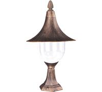 Kaja Boston lámpara de pie para exteriores 1x60 W negro-oro K-8128CZARNY/ZŁOTY