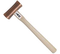 KAKURI Martillo cincel 670 g, profesional japonés carpintero carpintero martillo para cincel, avión, clavo, resistente acero al carbono japonés chapado en bronce cabeza cuadrada, fabricado en Japón