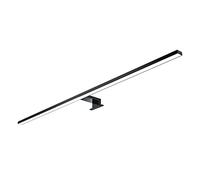 Kalb | Lámpara LED de 80 cm para baño, lámpara de espejo, 230V, blanco neutro, negro