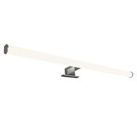 kalb | Lámpara empotrable LED de 600 mm, 230 V, para baño, cromada, 600 mm, luz blanca cálida