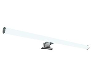 kalb | Lámpara empotrable LED de 600 mm, 230 V, para baño, cromada, 600 mm, luz blanca neutra
