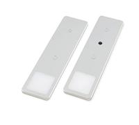Kalb Solid2 - Lámpara LED para bajo encimera (3 W, 3000 K, 3 vías, 200 cm de longitud, 2 unidades, luz blanca cálida)