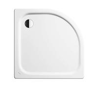 Kaldewei Advantage - Plato de ducha simétrico de cuarto de círculo Zirkon 604-2, 90x90 cm, blanco - plato de ducha, soporte de poliestireno 456948040001