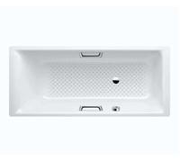 Kaldewei Ambiente - Bañera Puro Star 686, 160x70 cm, orificios para asas, antideslizante en toda su anchura, blanca 258634010001