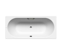 Kaldewei Ambiente - Bañera rectangular Classic Duo 107, 170x75 cm, con orificios para asidero, todo antideslizante, blanca 290710210001