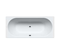 Kaldewei Ambiente - Bañera rectangular Classic Duo 110, 180x80 cm, ancho total antideslizante, efecto perla, blanca 291034013001