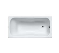 Kaldewei Ambiente - Bañera rectangular Dyna Set 626, 160x70 cm, antideslizante en toda la superficie, efecto Perl, blanca 226834013001