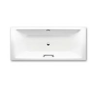 Kaldewei Ambiente - Bañera rectangular Puro Duo 665, 190x90 cm, agujeros para asas, efecto perla, blanco 266510113001