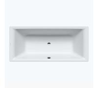 Kaldewei Ambiente - Bañera rectangular Puro Duo 665, 190x90 cm,Perl-Effekt,blanco 266500013001