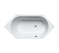 Kaldewei Ambiente - Bañera Vaio 6, modelo 958, 190x90 cm, ancho total antideslizante, efecto Perl, blanca 233834013001