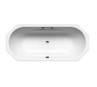 Kaldewei Ambiente - Bañera Vaio Duo 8 953, 180x80 cm, con orificios para asas, antideslizante, efecto Perl, blanca 233310223001