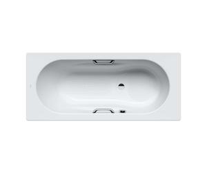 Kaldewei Ambiente - Bañera Vaio Set Star 947, 180x80 cm, orificios para asideros, antideslizante en toda su anchura, blanca 234734010001