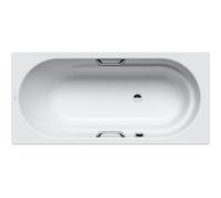 Kaldewei Ambiente - Bañera Vaio Star 961, 170x80 cm, efecto perla, agujeros para asas, blanco 234100013001