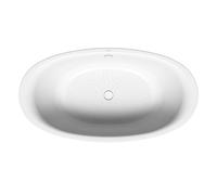 Kaldewei Avantgarde - Bañera Ellipso Duo Oval 232, 190x100 cm, antideslizante en toda la superficie, efecto Perl, blanca 286234013001