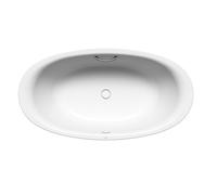 Kaldewei Avantgarde - Bañera Ellipso Duo Oval 232, 190x100 cm, con orificios para asas, efecto perla, blanco 286210113001