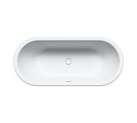 Kaldewei Avantgarde - Centro Duo Bañera ovalada 128, 180x80 cm, antideslizante en toda la superficie, blanca 282834010001