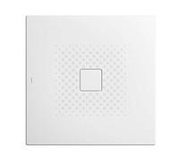 Kaldewei Avantgarde - Plato de ducha Conoflat 783-2, 90x90 cm, antideslizante, efecto Perl, con soporte de poliestireno, blanco 465335003001