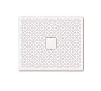 Kaldewei Avantgarde - Plato de ducha rectangular Conoflat 853-2, 75x90 cm, blanco - plato de ducha, antislip en toda la superficie, Perl-Effekt, soporte de poliestireno 466935043001