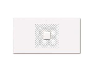 Kaldewei Avantgarde - Plato de ducha rectangular Conoflat 855-2, 80x150 cm, blanco - plato de ducha, antideslizante en toda su anchura, efecto Perl, soporte de poliestireno 467135043001