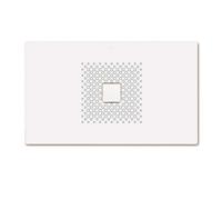 Kaldewei Avantgarde - Plato de ducha rectangular Conoflat 856-2, 90x150 cm, blanco - plato de ducha, antideslizante en toda su anchura, efecto Perl, soporte de poliestireno 467235043001