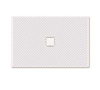 Kaldewei Avantgarde - Plato de ducha rectangular Conoflat 857-1, 100x150 cm, blanco - plato de ducha, antideslizante en toda su anchura, efecto Perl, sin soporte de poliestireno 467330023001