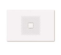 Kaldewei Avantgarde - Plato de ducha rectangular Conoflat 857-1, 100x150 cm, blanco - plato de ducha, antideslizante, efecto Perl, sin soporte de poliestireno 467330003001