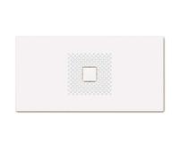 Kaldewei Avantgarde - Plato de ducha rectangular Conoflat 863-2, 90x170 cm, blanco - plato de ducha, antislip, Perl-Effekt, soporte de poliestireno 467935003001