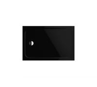 KALDEWEI CAYONOPLAN 2226-5, plato de ducha con soporte extraplano, 160x90cm, 375647983701, Color: Negro con efecto perla