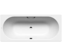 Kaldewei Ambiente - Bañera rectangular Classic Duo 105, 170x70 cm, orificios para asas, blanco 290510110001