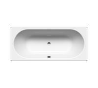 Kaldewei Ambiente - Bañera rectangular Classic Duo 105, 170x70 cm, efecto perla, blanca 290500013001
